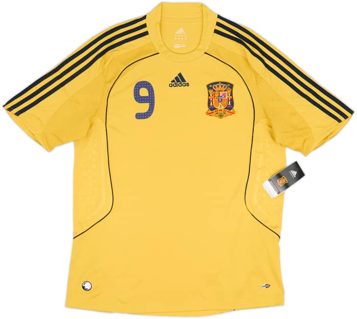 2008-10 Spain Away Shirt Torres #9 (L)