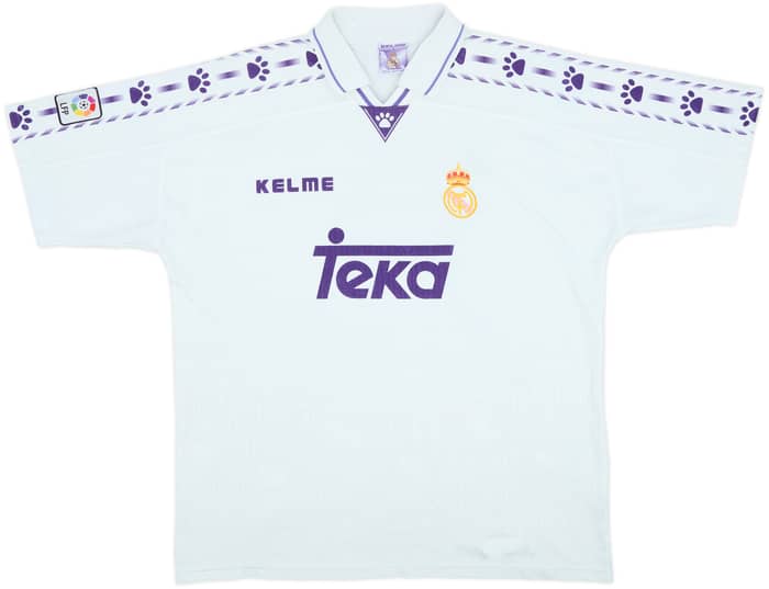 1996-97 Real Madrid Home Shirt - 5/10 - (XXL)
