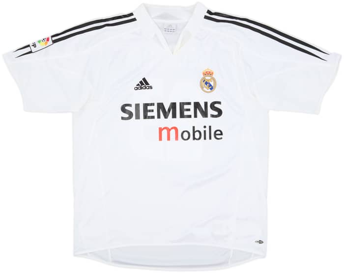 2004-05 Real Madrid Home Shirt Beckham #23 - 8/10 - (M)