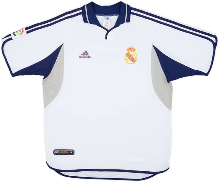 2000-01 Real Madrid Home Shirt Raul #7 - 6/10 - (L)