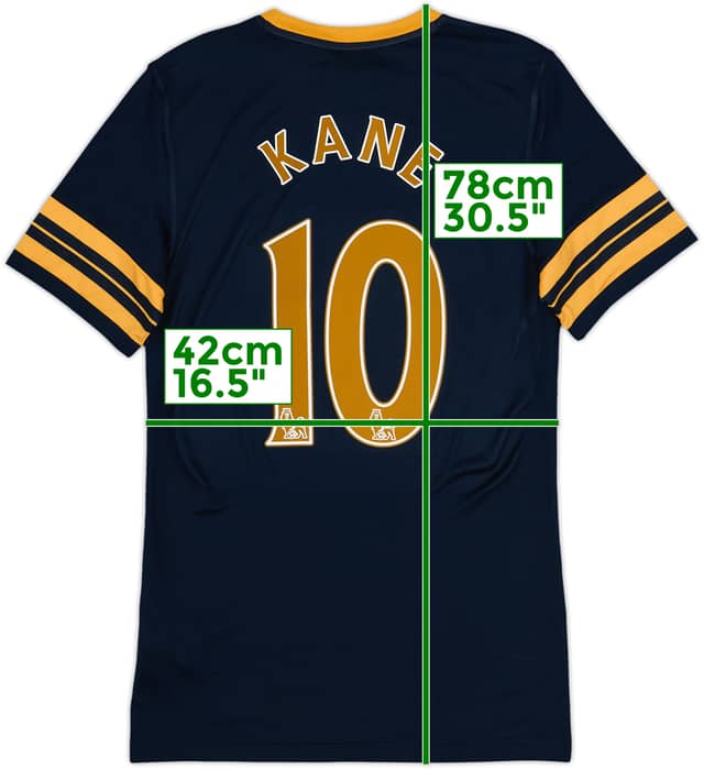 2016-17 Tottenham Away Shirt Kane #10 (S)