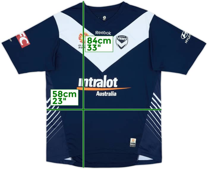 2009-10 Melbourne Victory Home Shirt - 8/10 - (L)