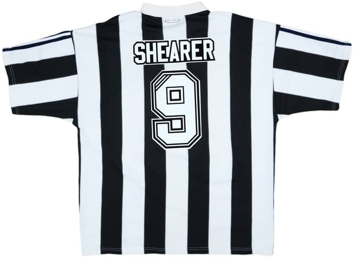 1995-97 Newcastle Home Shirt Shearer #9 - 8/10 - (XXL)