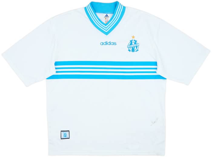 1997-98 Olympique Marseille Home Shirt - 5/10 - (L)