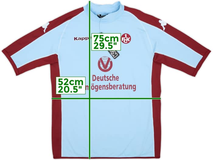 Camiseta de visitante de Kaiserslautern 2005-06 (3XL)