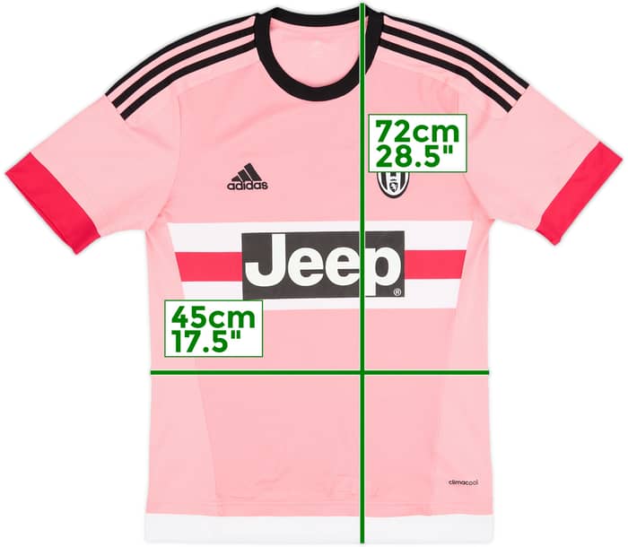 2015-16 Juventus Away Shirt - 9/10 - (S)