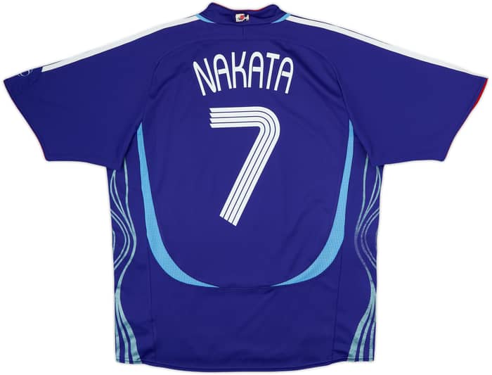 2006-08 Japan Home Shirt Nakata #7 - 6/10 - (M/L)