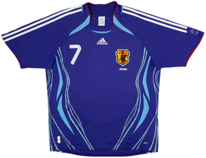 2006-08 Japan Home Shirt Nakata #7 - 6/10 - (M/L)