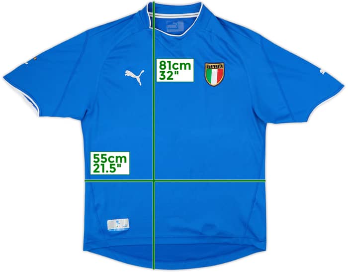 2003-04 Italy Home Shirt - 8/10 - (L)