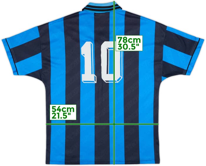 1994-95 Inter Milan Home Shirt #10 - 6/10 - (L)