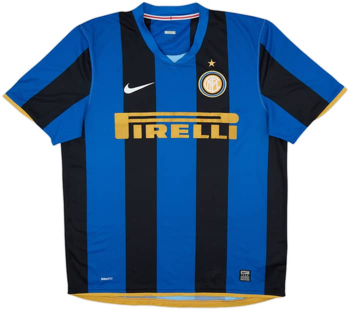 2008-09 Inter Milan Home Shirt - 7/10 - (L)