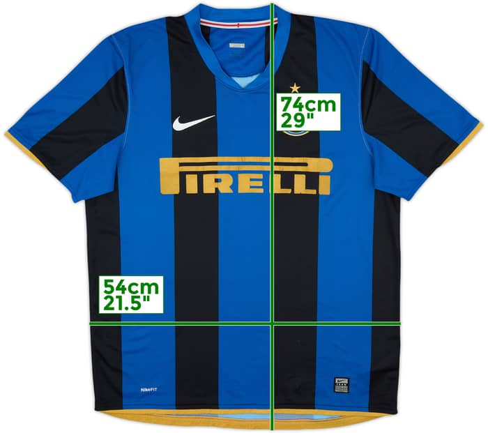 2008-09 Inter Milan Home Shirt - 7/10 - (L)