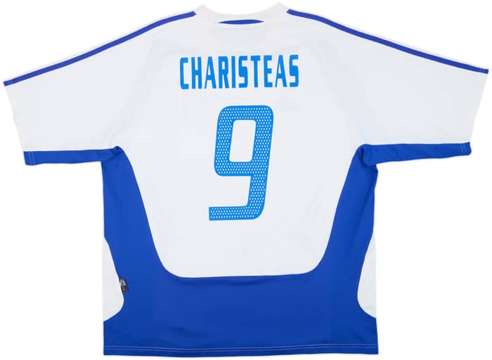 2004-06 Greece Away Shirt Charisteas #9 - 6/10 - (XL)