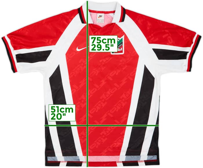 1996-98 Tirol Innsbruck Player Issue Home Shirt - 9/10 - (M)