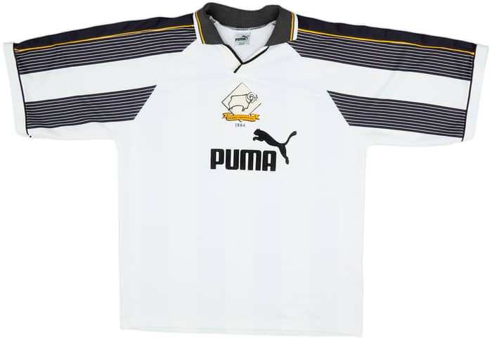 1995-96 Derby Home Shirt - 5/10 - (XL)