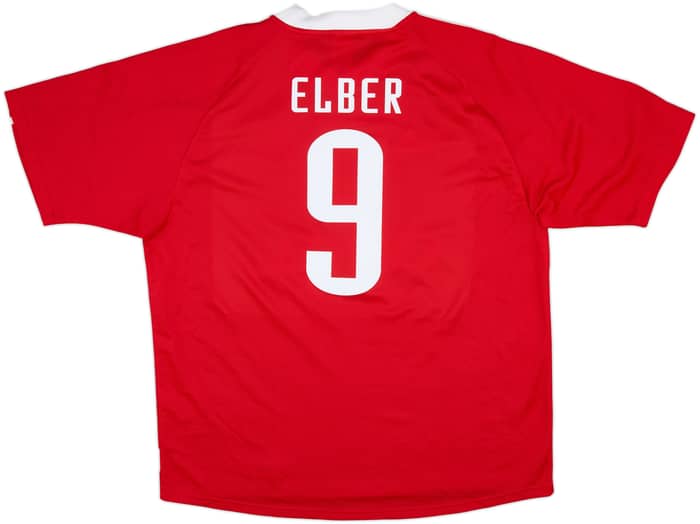 2000-01 Bayern Munich CL Home Shirt Elber #9 - 8/10 - (XL)