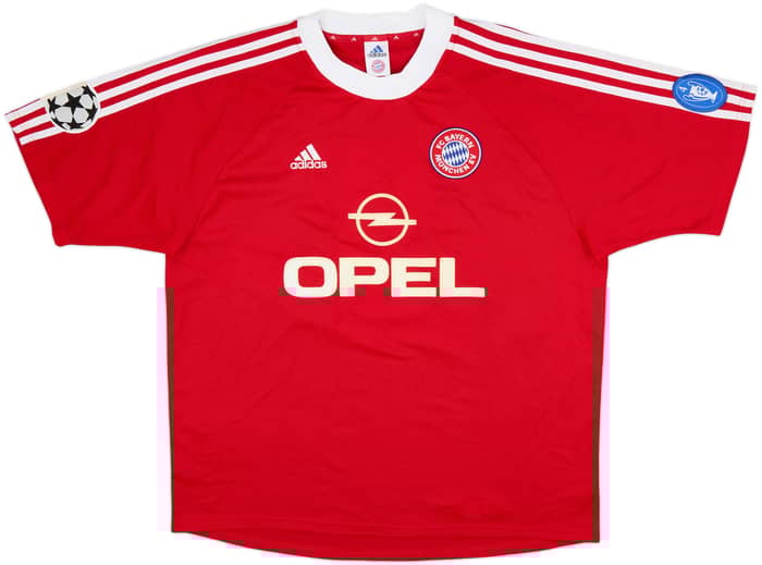 2000-01 Bayern Munich CL Home Shirt Elber #9 - 8/10 - (XL)