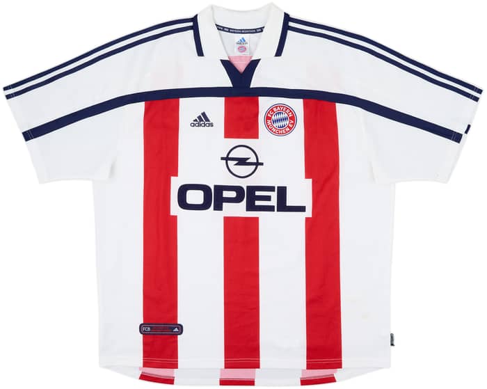 Camiseta de visitante del Bayern Munich 2000-01 Elber #9 - 7/10 - (XXL)