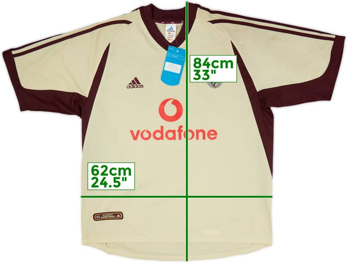 2001-02 Benfica Away Shirt (XL)