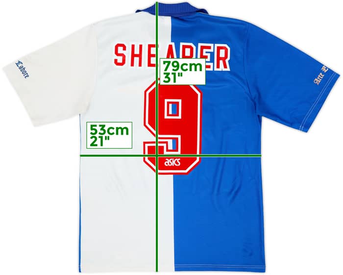 1994-95 Blackburn Home Shirt Shearer #9 - 5/10 - (M)
