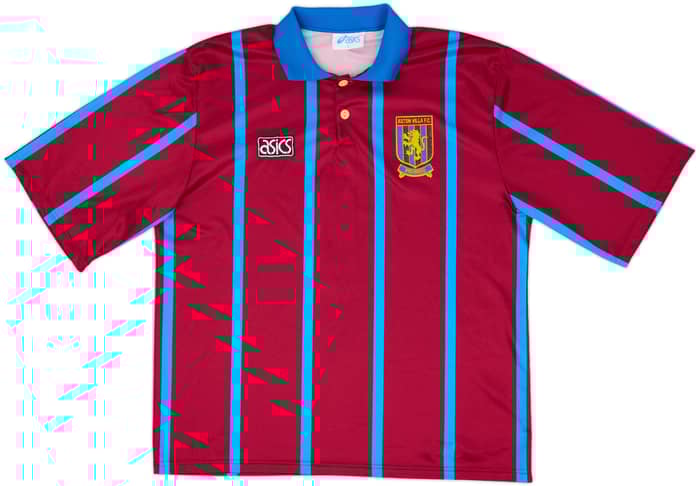 1993-95 Aston Villa Home Shirt McGrath #5 - 8/10 - (XL)