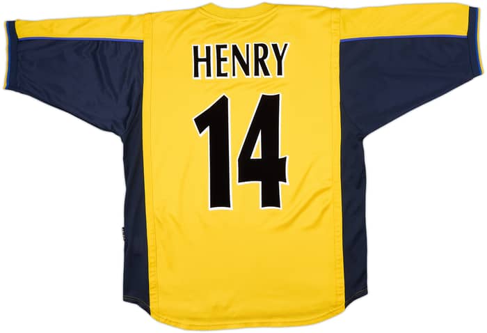 1999-01 Arsenal Away Shirt Henry #14 - 7/10 - (M)