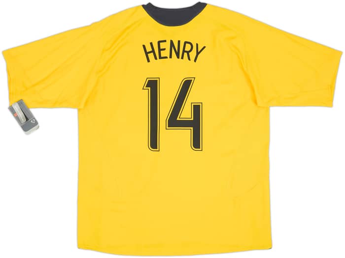2006-07 Arsenal Away Shirt Henry #14 (XXL)