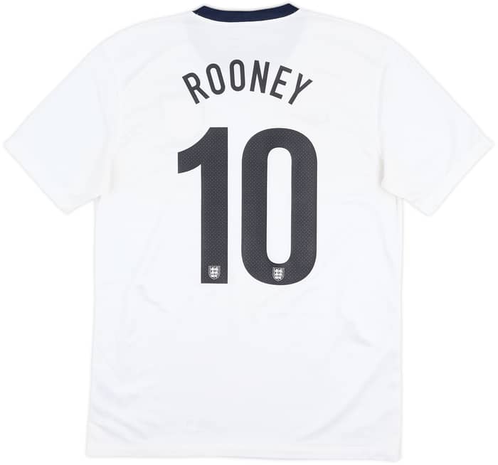 2013 England 150th Anniversary Home Shirt Rooney #10 - 6/10 - (M)