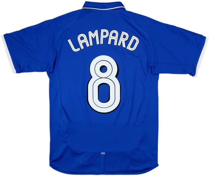 2001-03 Chelsea Home Shirt Lampard #8 - 8/10 - (S)