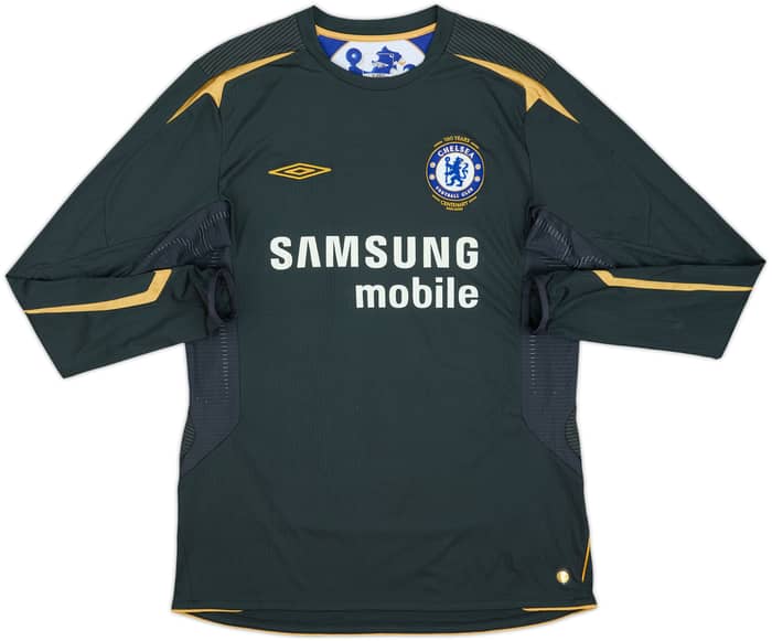 2005-06 Chelsea GK Shirt Cech #1 - 8/10 - (M)