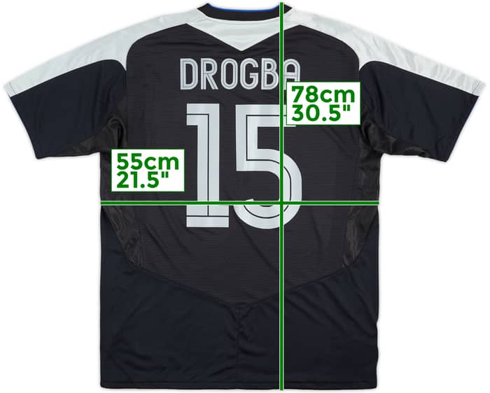 2004-05 Chelsea Away Shirt Drogba #15 - 10/10 - (XL)