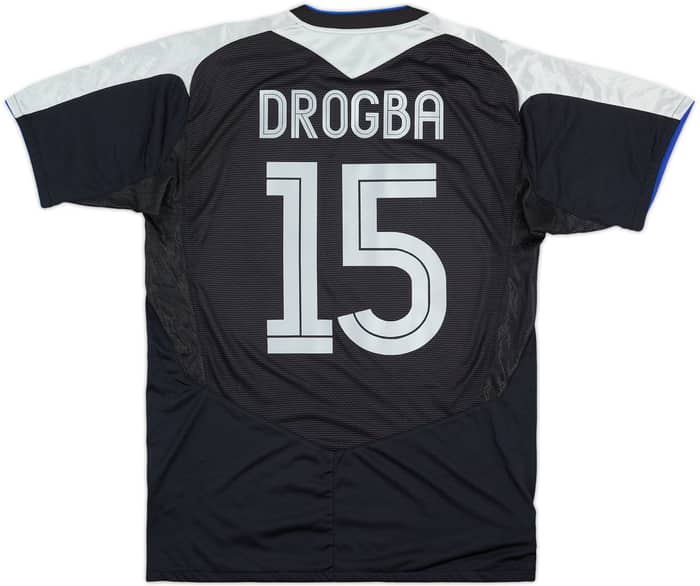 2004-05 Chelsea Camiseta Visitante Drogba #15 - 6/10 - (L)