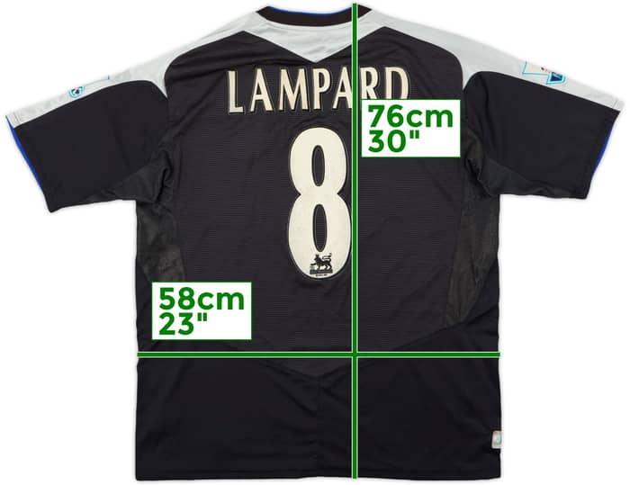 2004-05 Chelsea Away Shirt Lampard #8 - 6/10 - (XL)