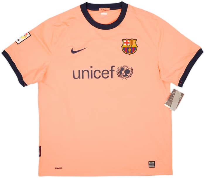 2009-10 Barcelona Away Shirt A.Iniesta #8 (XL)
