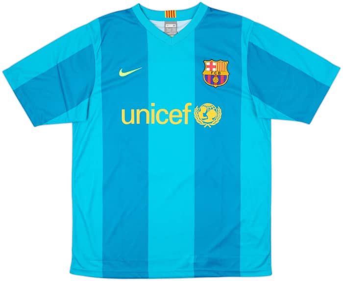 2007-09 Barcelona Basic Away Shirt Ronaldinho #10 - 10/10 - (M)