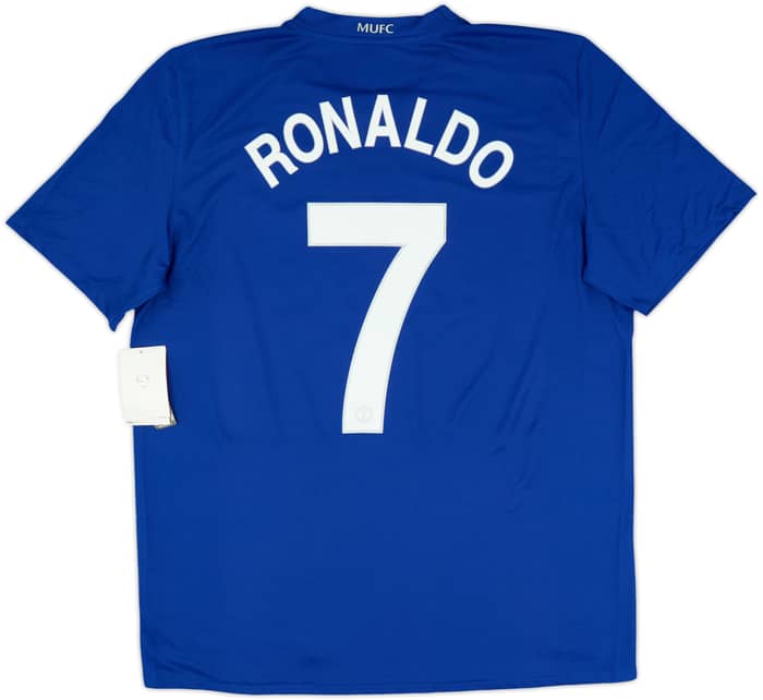 2008-09 Manchester United Third Shirt Ronaldo #7 (L)