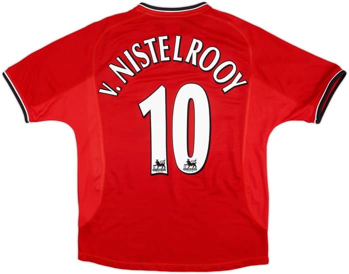 2000-02 Manchester United Home Shirt V.Nistelrooy #10 - 6/10 - (M)