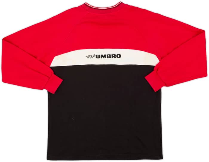 1999-00 Manchester United Umbro Sweat Top - 7/10 - (M)
