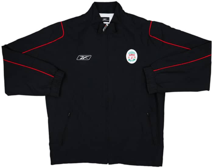 2003-04 Liverpool Reebok 1/4 Zip Training Top - 6/10 - (L)