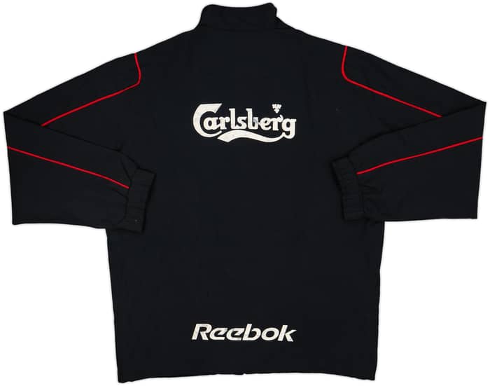 2003-04 Liverpool Reebok 1/4 Zip Training Top - 6/10 - (L)
