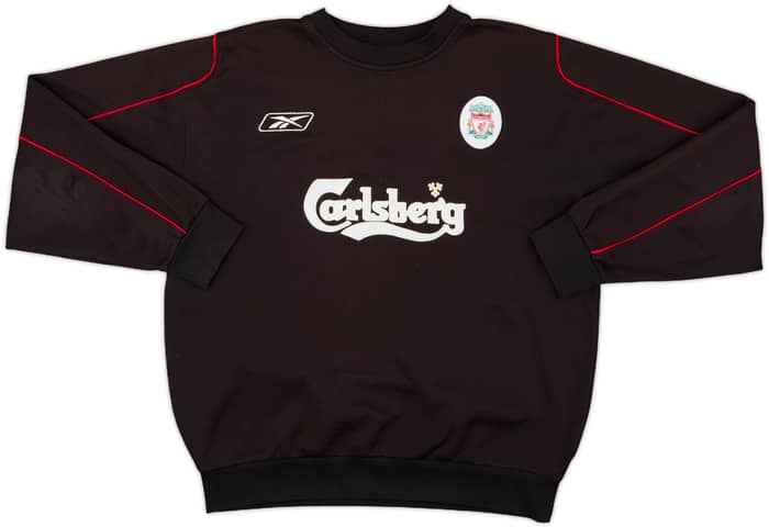 2003-04 Liverpool Reebok Sweat Top - 6/10 - (XL)