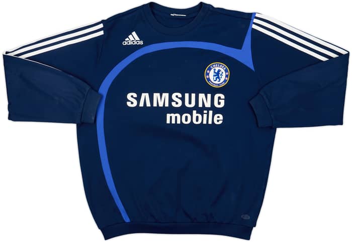 2007-08 Chelsea adidas Sweat Top - 6/10 - (L)