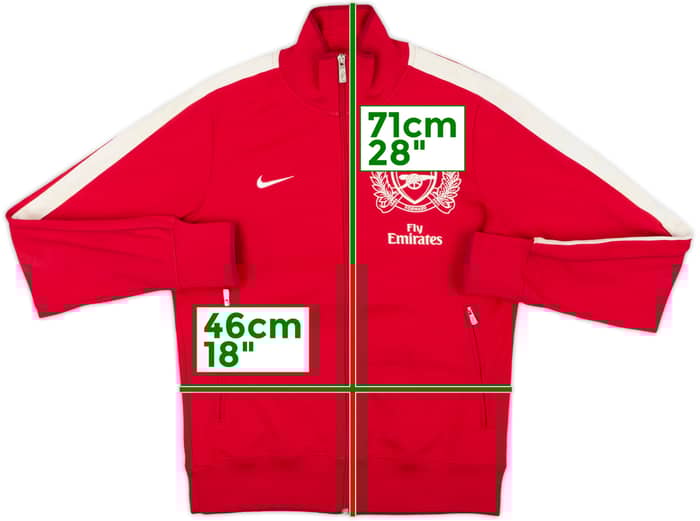 2011-12 Arsenal Nike Track Jacket - 6/10 - (M)