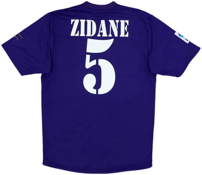 2002-03 Real Madrid Centenary Third Shirt Zidane #5 - 8/10 - (L)