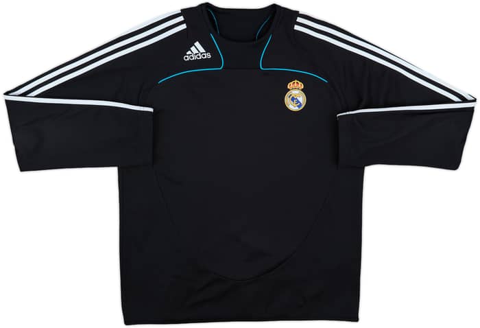 2008-09 Real Madrid adidas Sweat Top - 9/10 - (M/L)