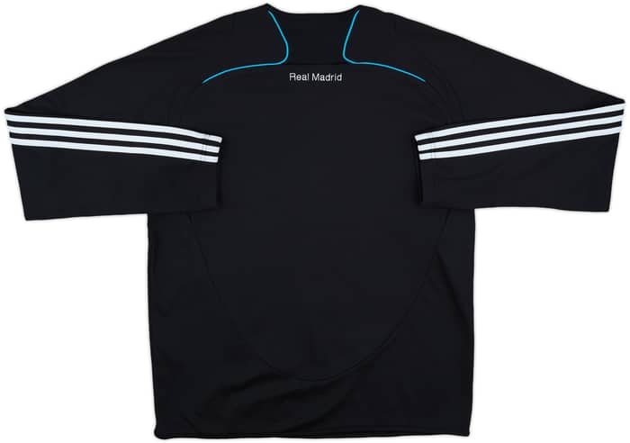 2008-09 Real Madrid adidas Sweat Top - 9/10 - (M/L)