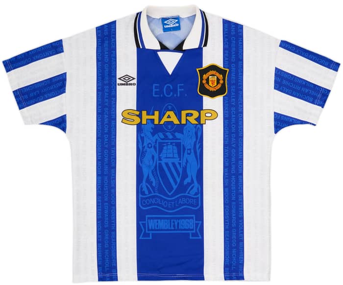 1994-96 Manchester United Third Shirt Cantona #7 - 8/10 - (L)