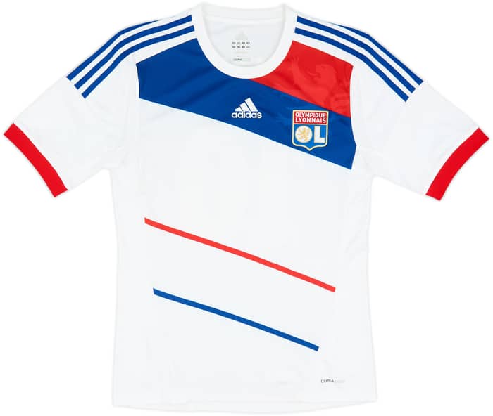 2012-13 Lyon Home Shirt Lacazette #10 - 9/10 - (S)