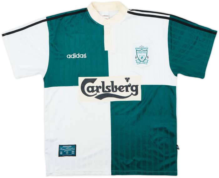 1995-96 Liverpool Away Shirt - 8/10 - (XL)