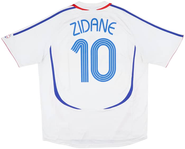 2006 France Away Shirt Zidane #10 - 7/10 - (XXL)